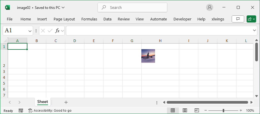 Resize Cells and Images Using OpenPyXL